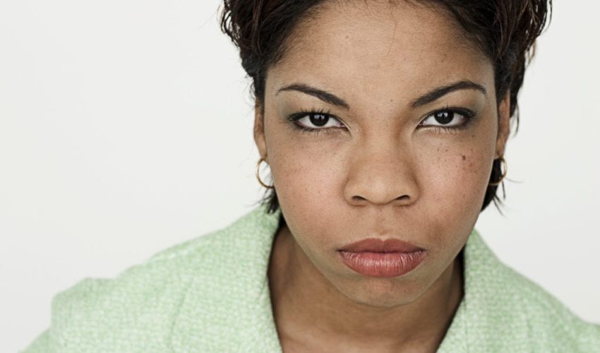 angry black woman